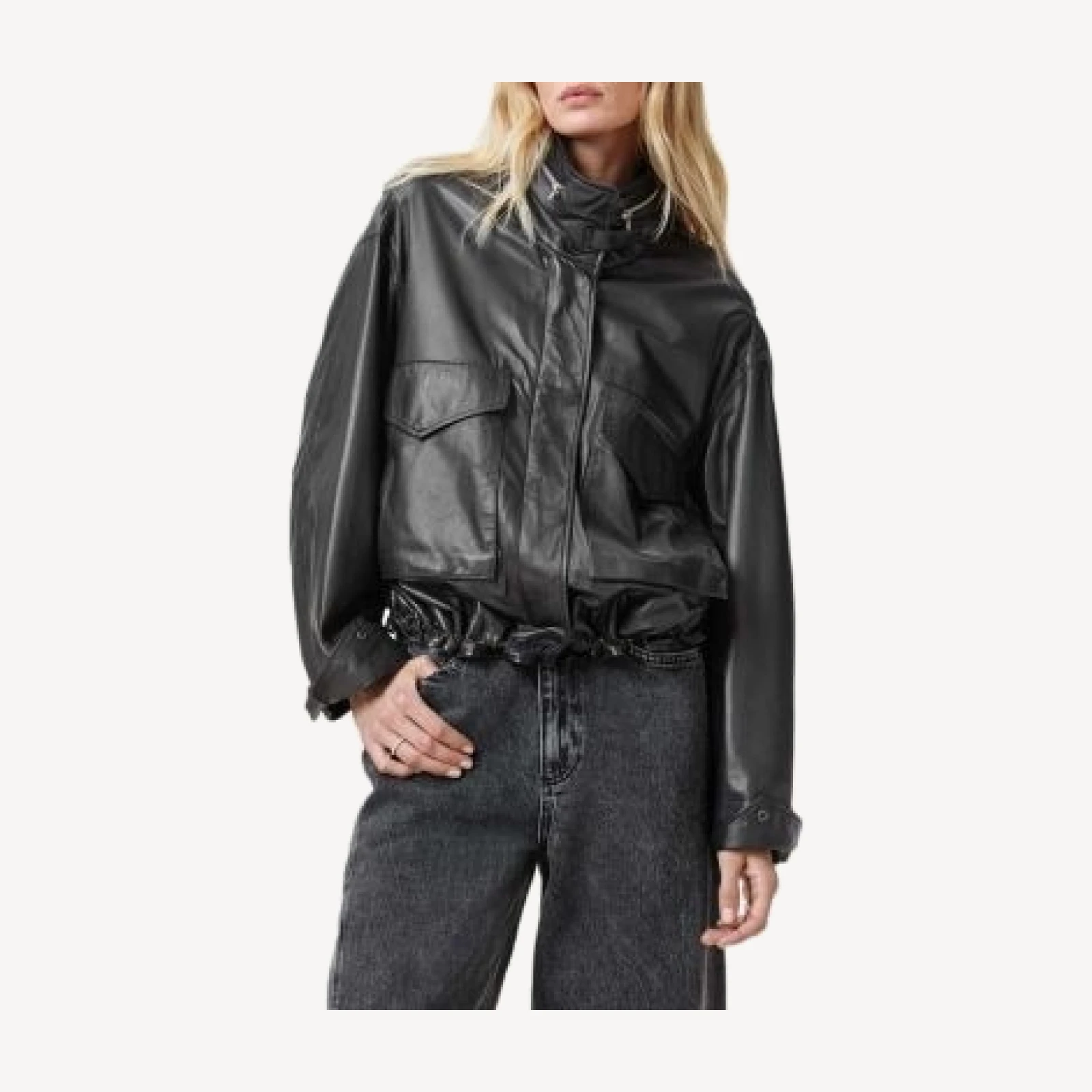 Allsaints Clay Leather Jacket