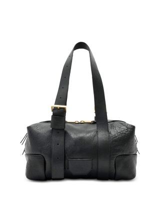 Allsaints Ares Grained Leather Shoulder Bag