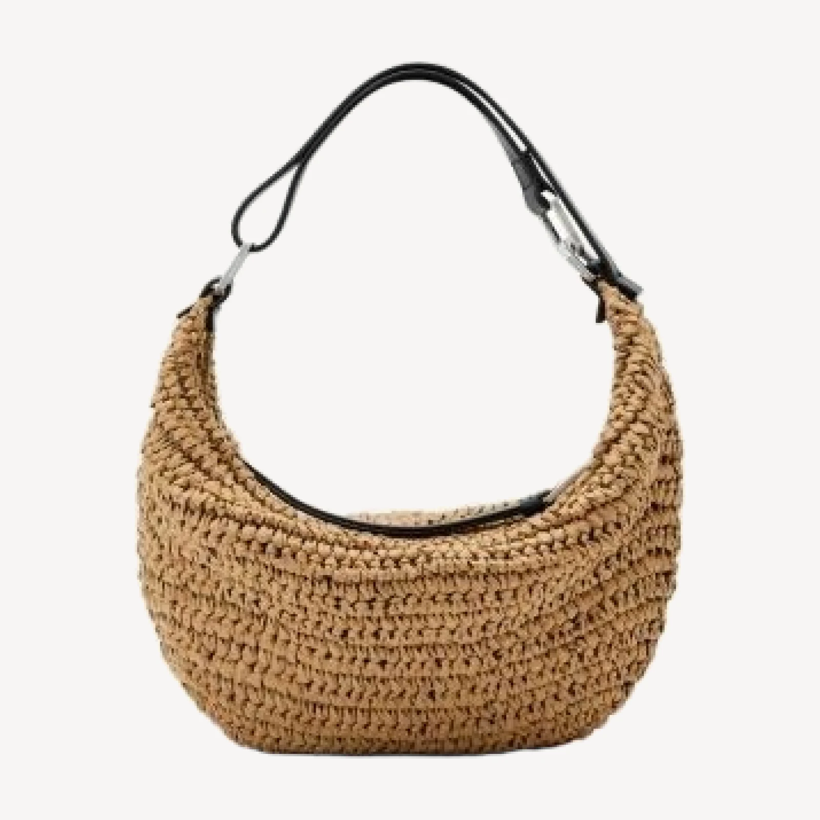 Allsaints Luna Micro Raffia Handbag