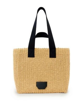Allsaints Izzy East/West Paper Straw Tote