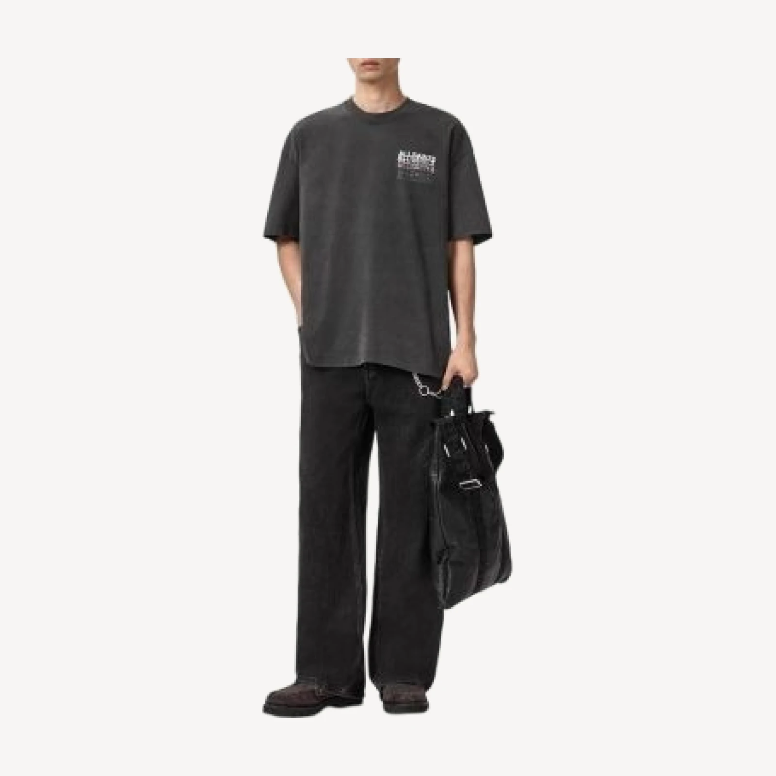 Allsaints Graphene Oversized Graphic Tee