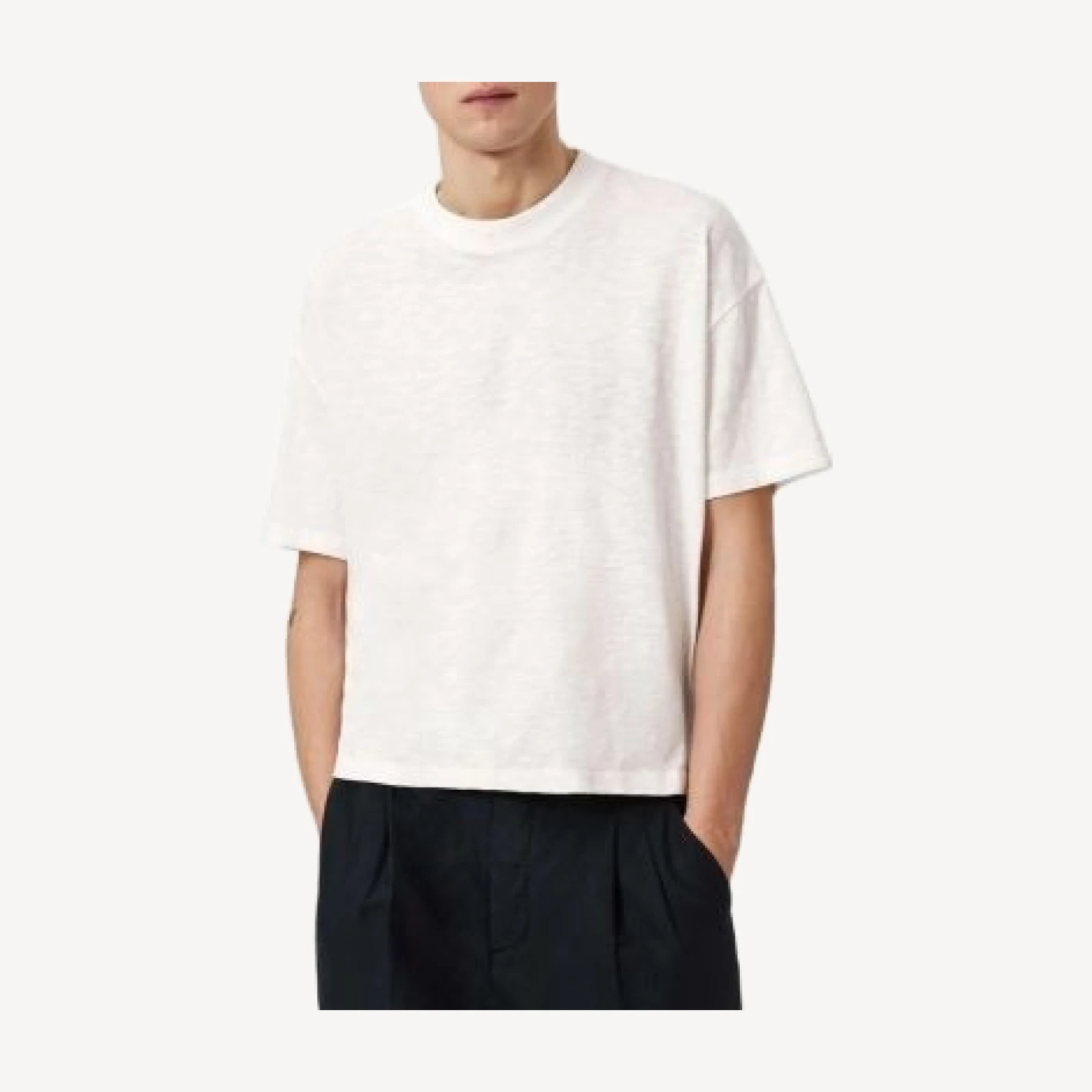 Allsaints Textured Relaxed Tee