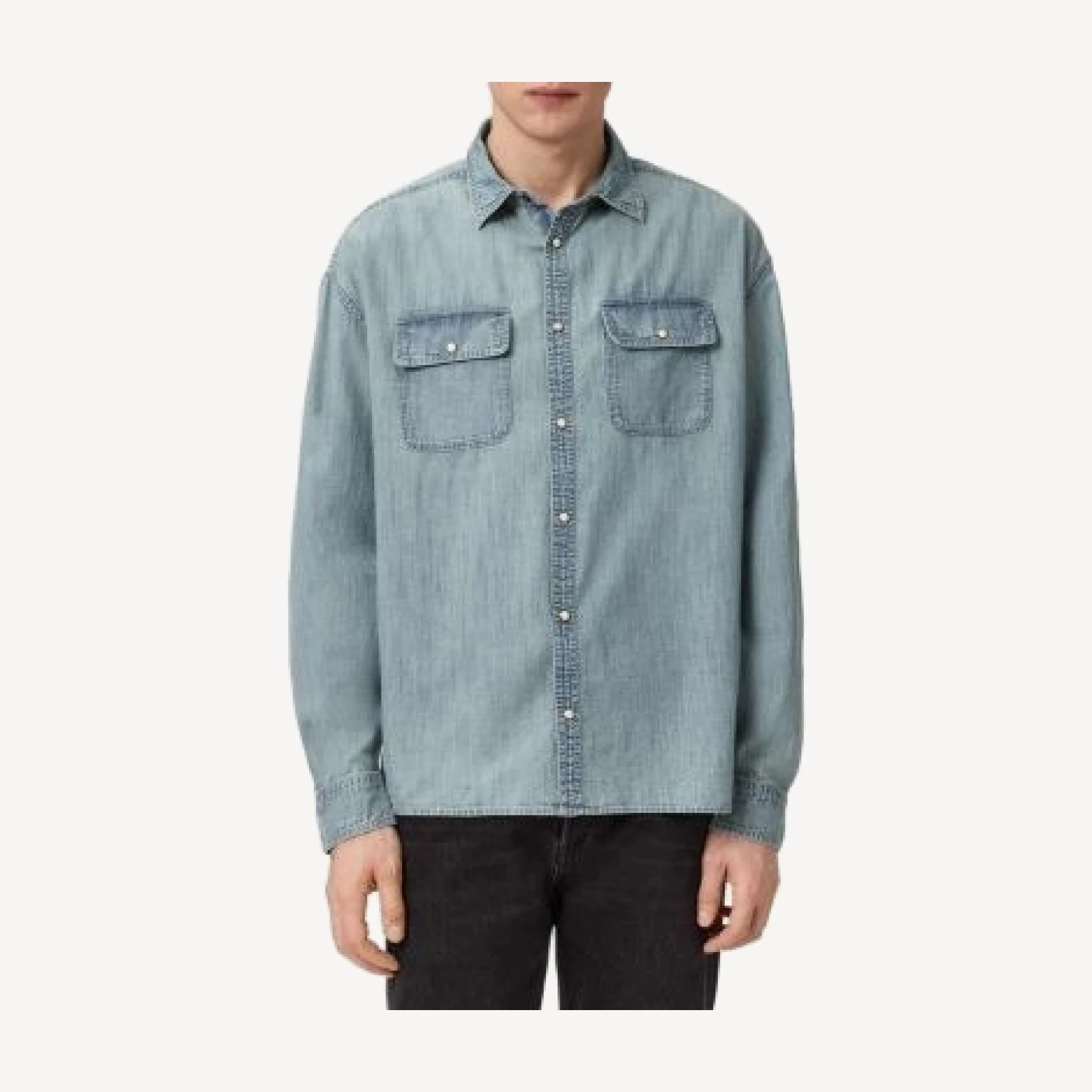 Allsaints Gribbs Western Pocket Shirt