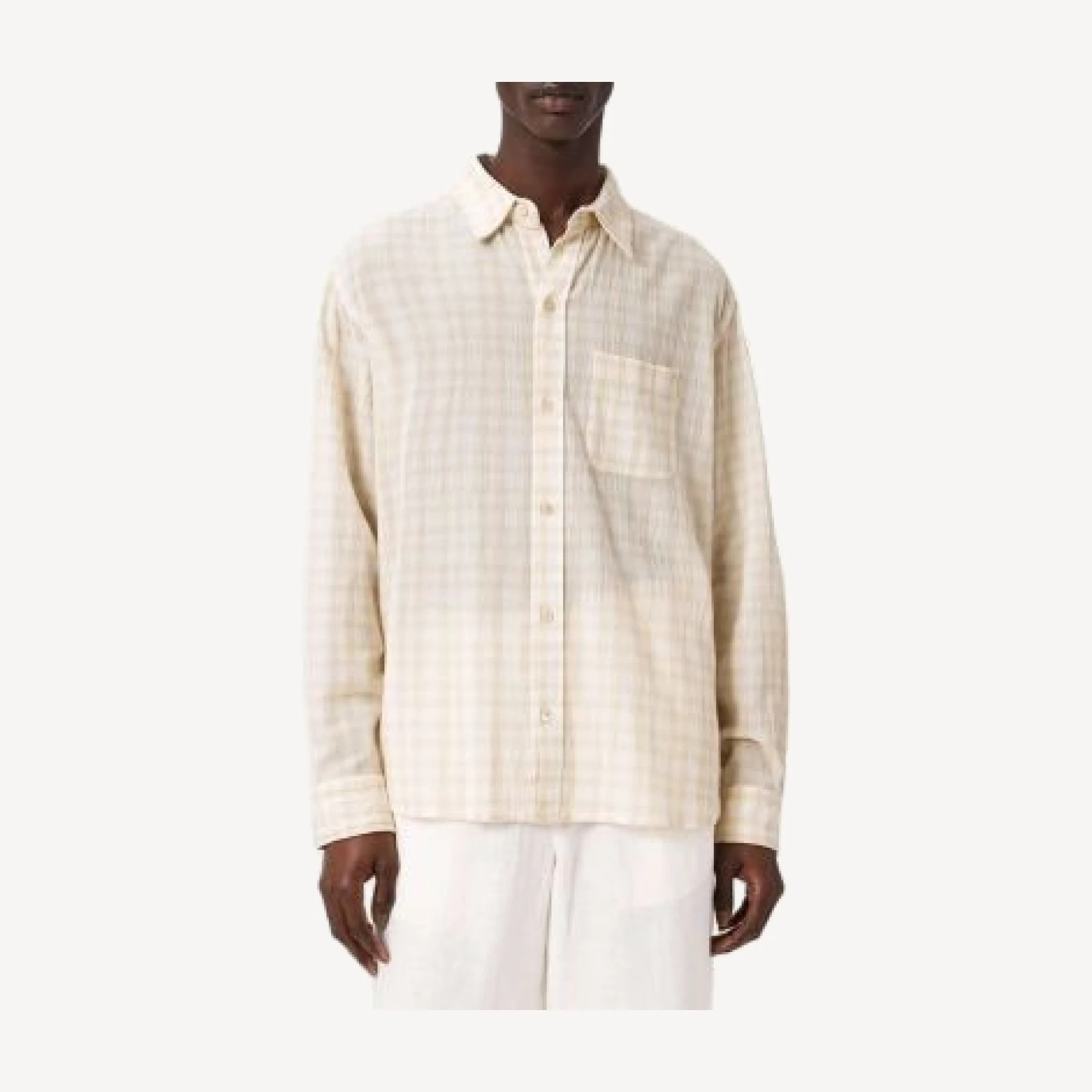 Allsaints Toya Check Pocket Shirt