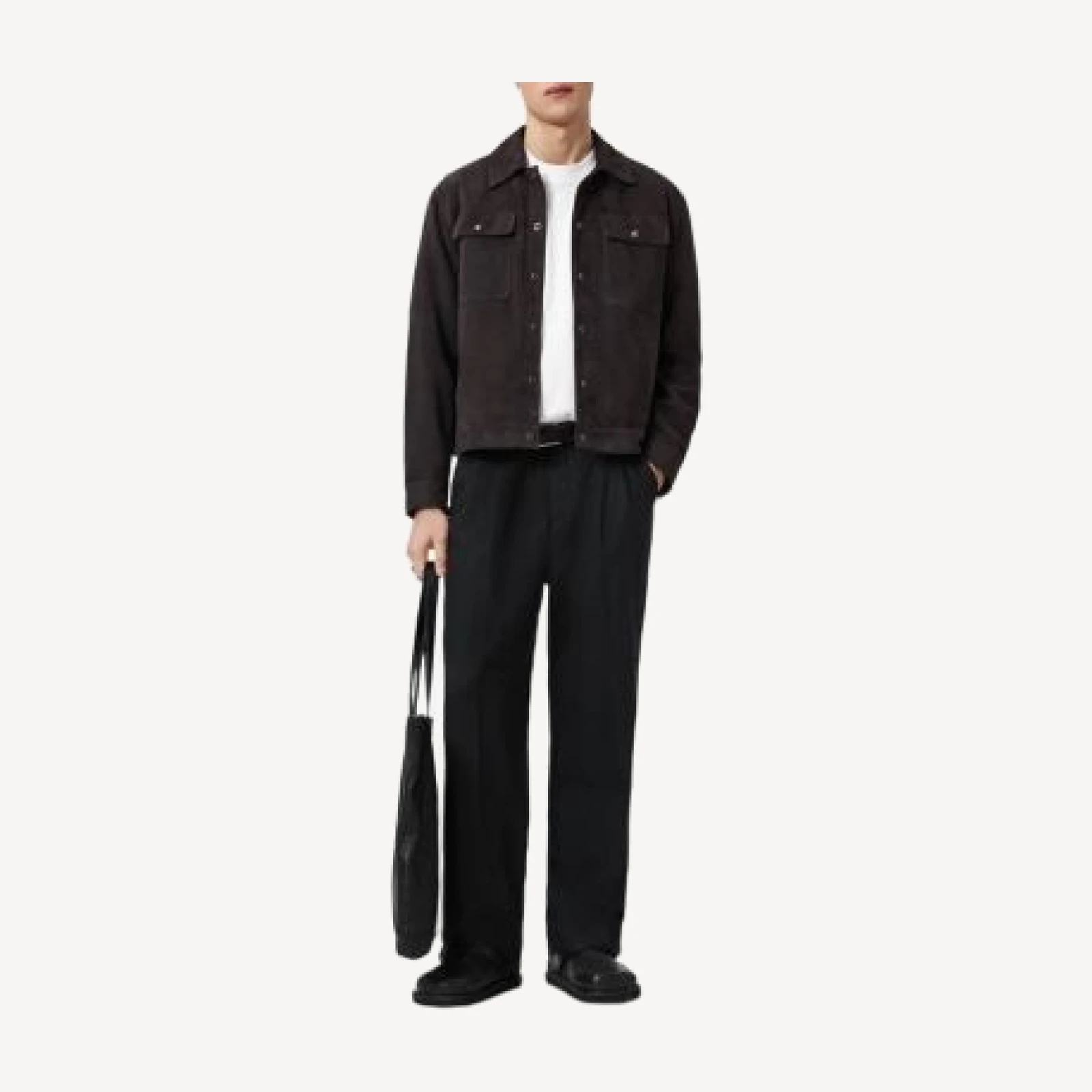 Allsaints Roland Straight Fit Trouser Pants