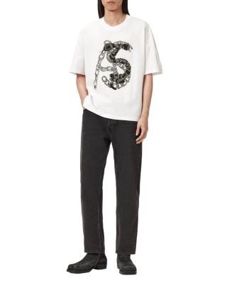 Allsaints Scale Embellished Logo Graphic Tee
