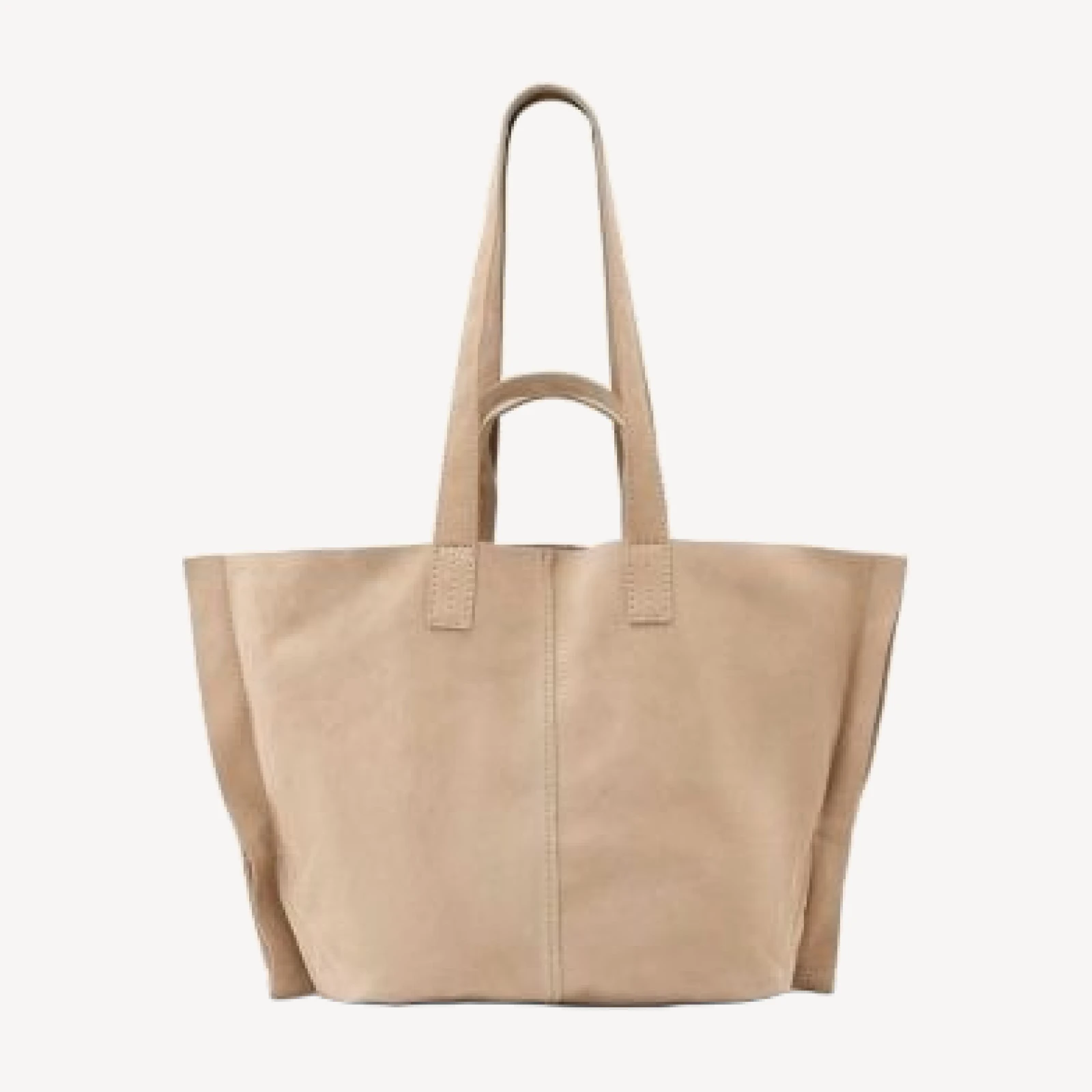 Allsaints Lutece Large Suede Tote Bag