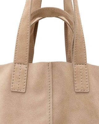 Allsaints Lutece Large Suede Tote Bag