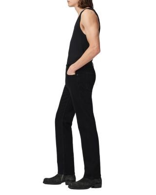 Allsaints Sid Skinny Fit Comfort Jeans in Jet Black
