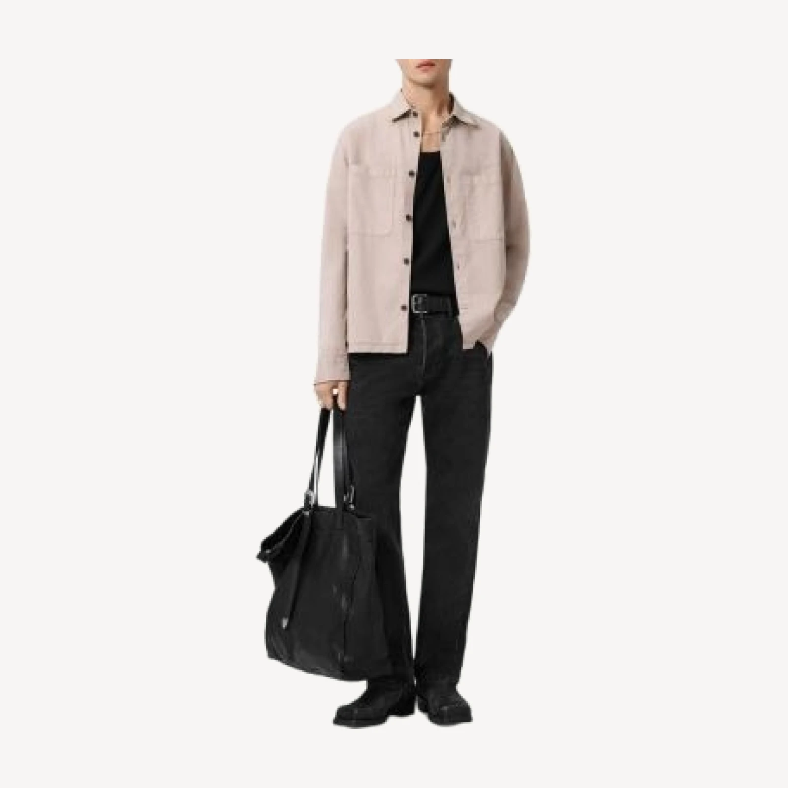 Allsaints Rohdi Long Sleeve Overshirt