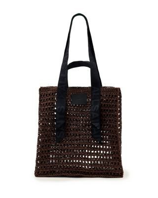 Allsaints Lullah Large Paper Mesh Tote