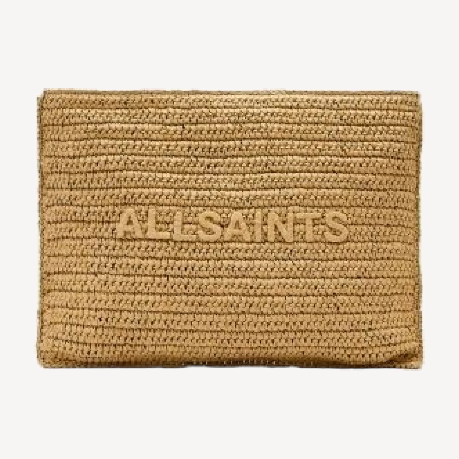 Allsaints Bettina Raffia Clutch