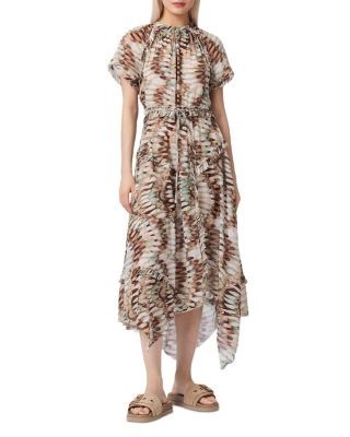 Allsaints Lamaia Ruffled Dress
