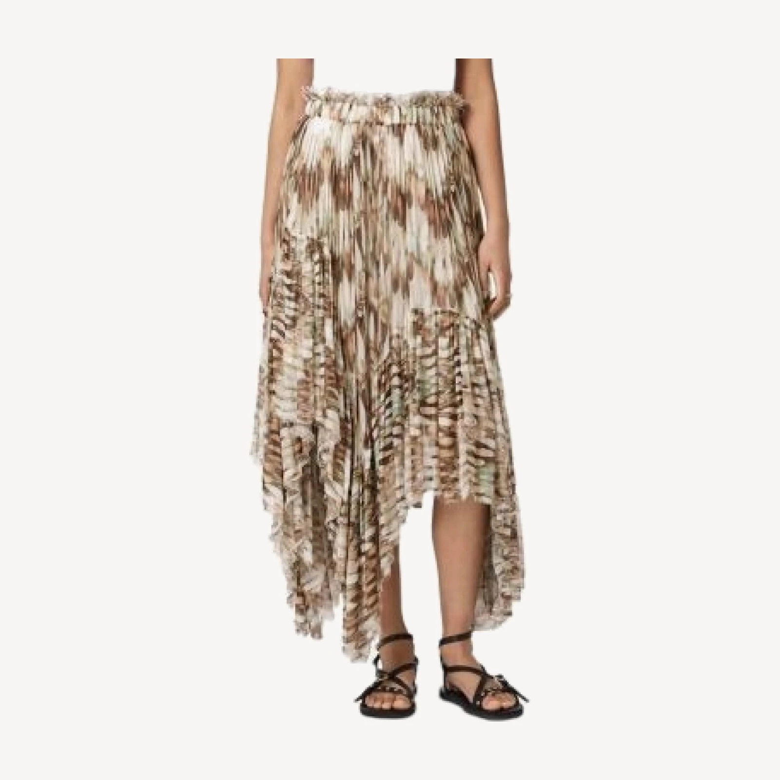 Allsaints Danae Asymmetrical Skirt