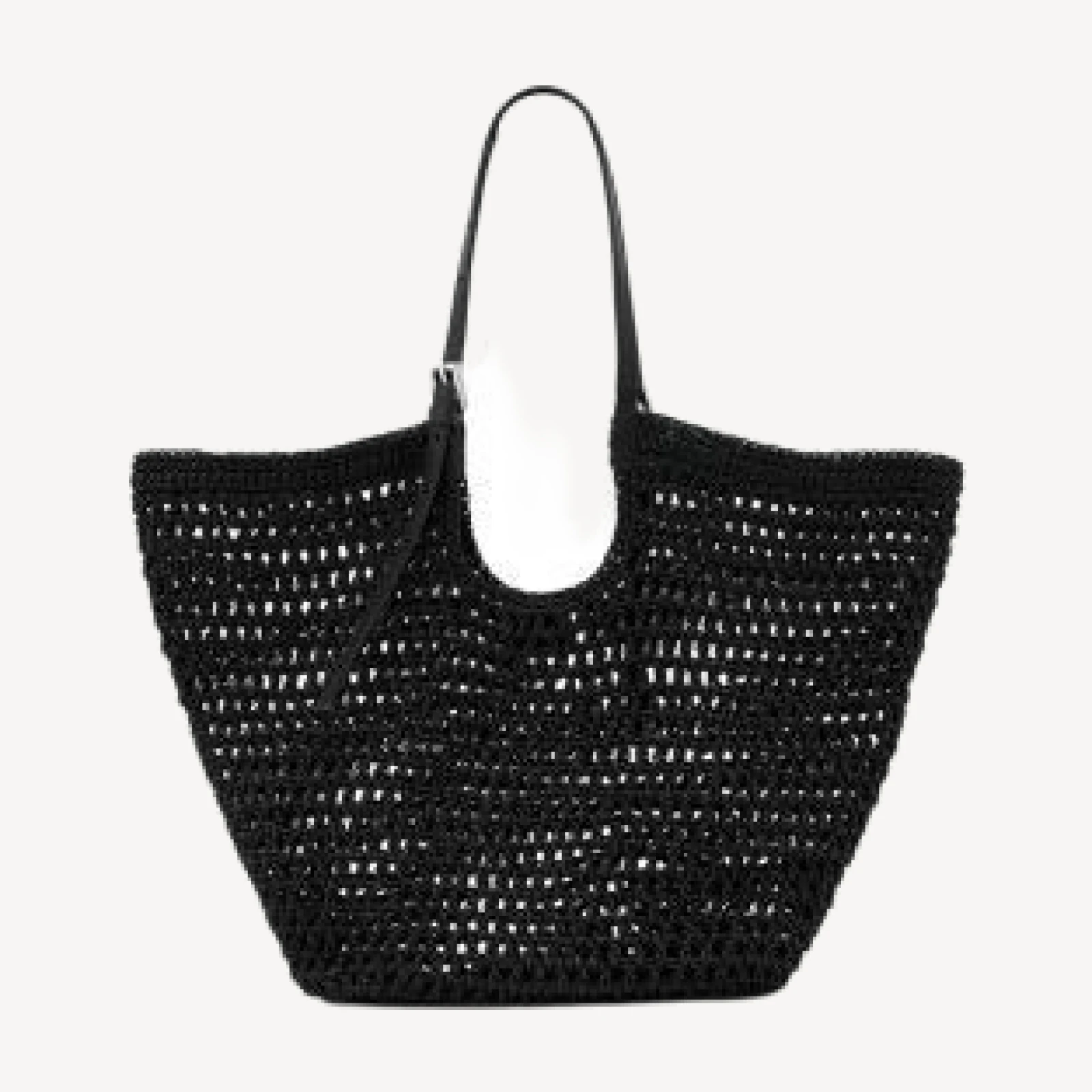 Allsaints Ara Large East/West Cotton Knit Tote
