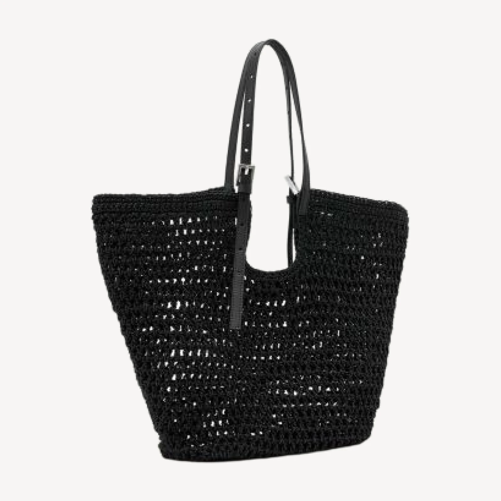 Allsaints Ara Large East/West Cotton Knit Tote