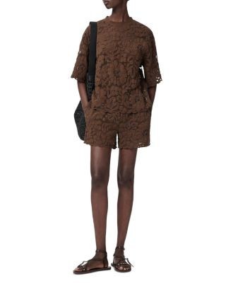 Allsaints Amelie Lace Shorts