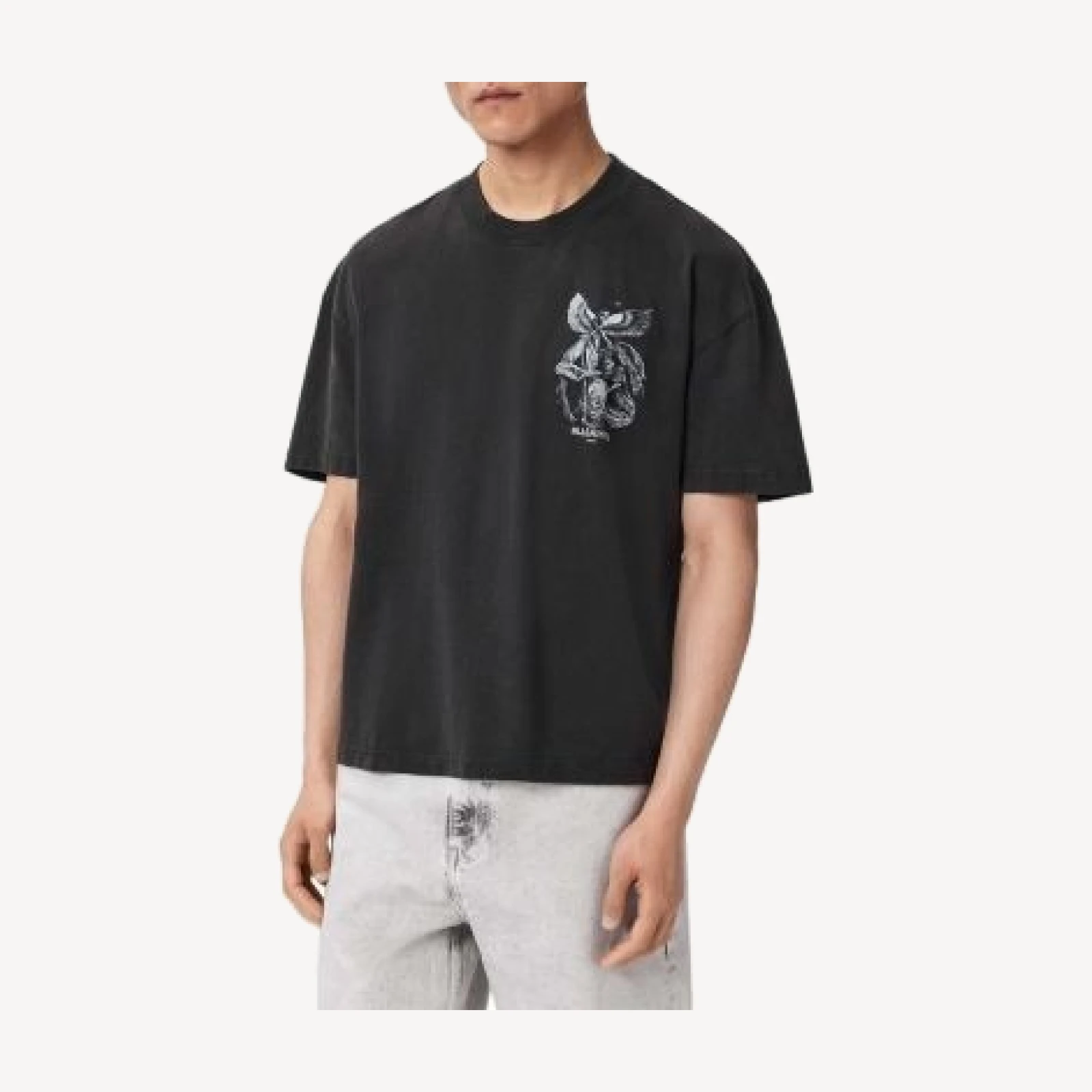 Allsaints Seraphim Logo Graphic T-Shirt