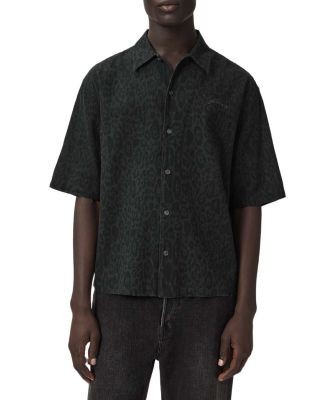 Allsaints Leopard Print Shirt