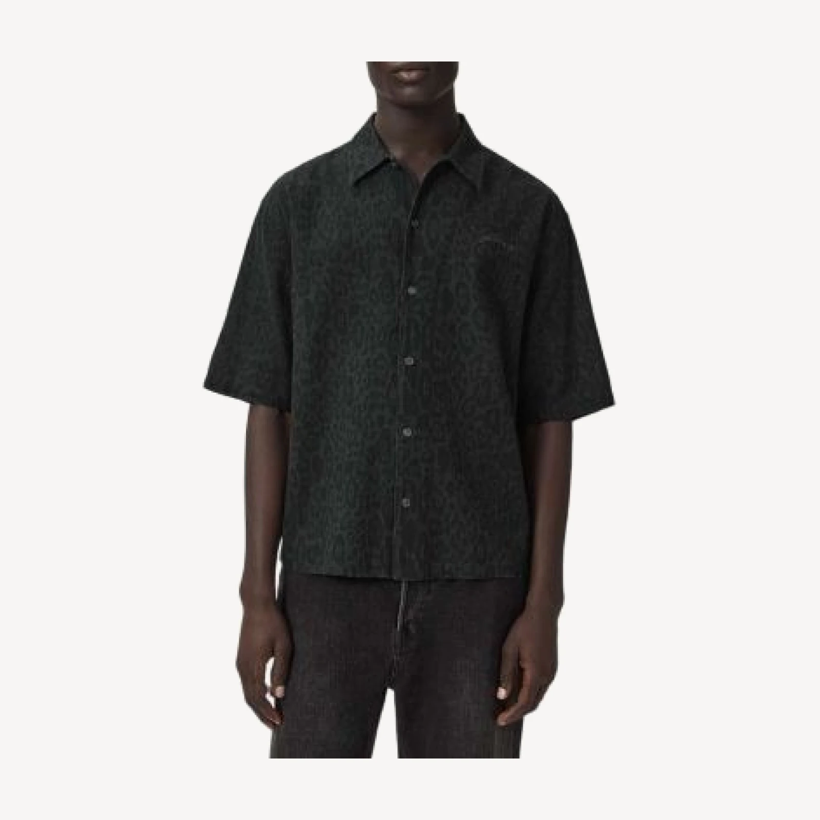 Allsaints Leopard Print Shirt