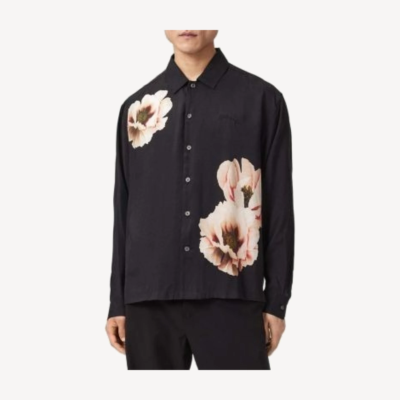 Allsaints Floraison Floral Graphic Shirt