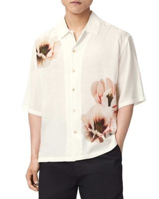 Allsaints Floraison Floral Graphic Shirt