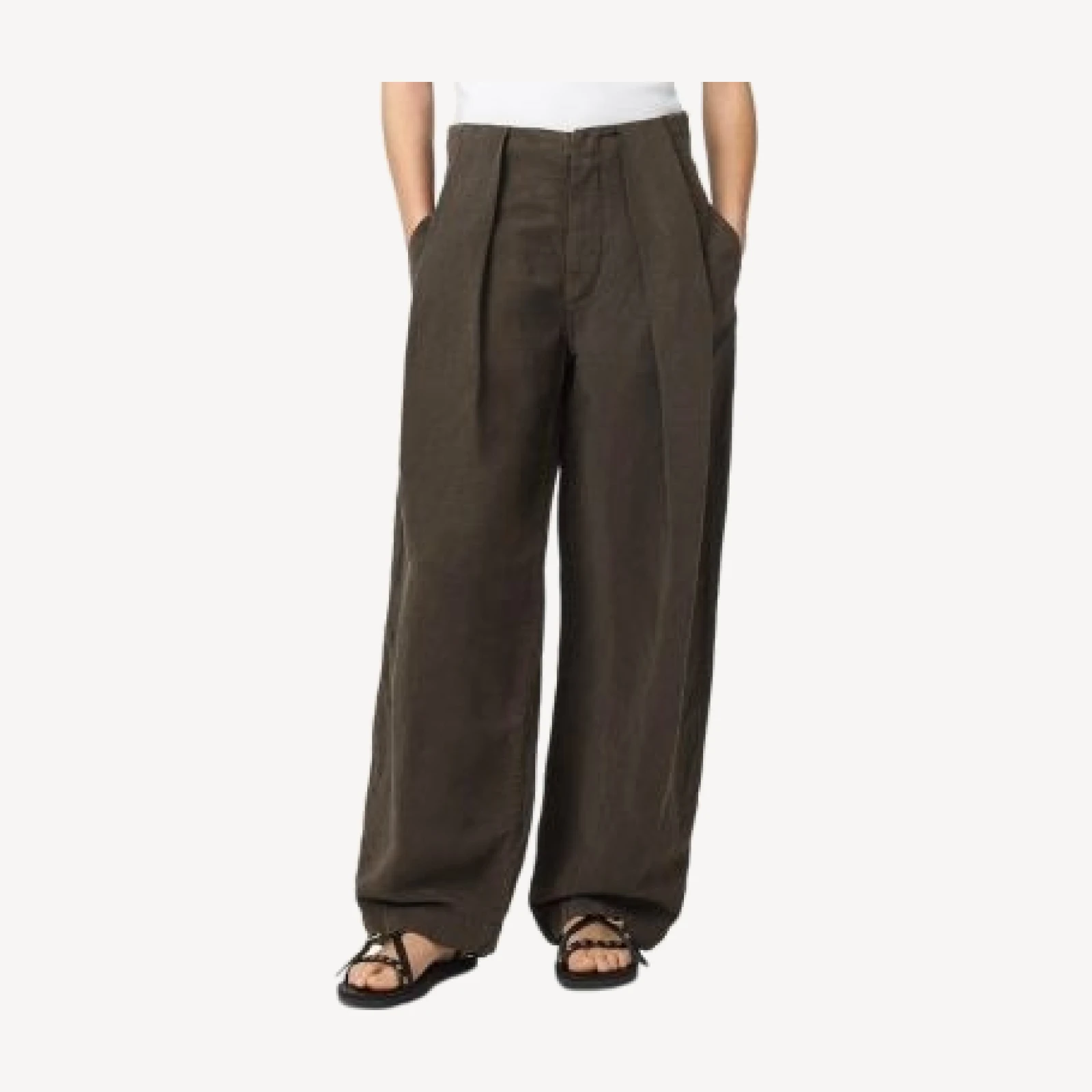 Allsaints Phi Pleated Trousers