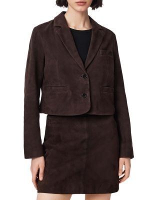 Allsaints Apton Suede Blazer