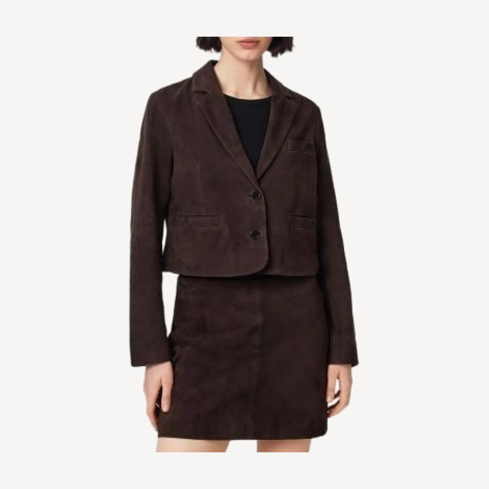 Allsaints Apton Suede Blazer