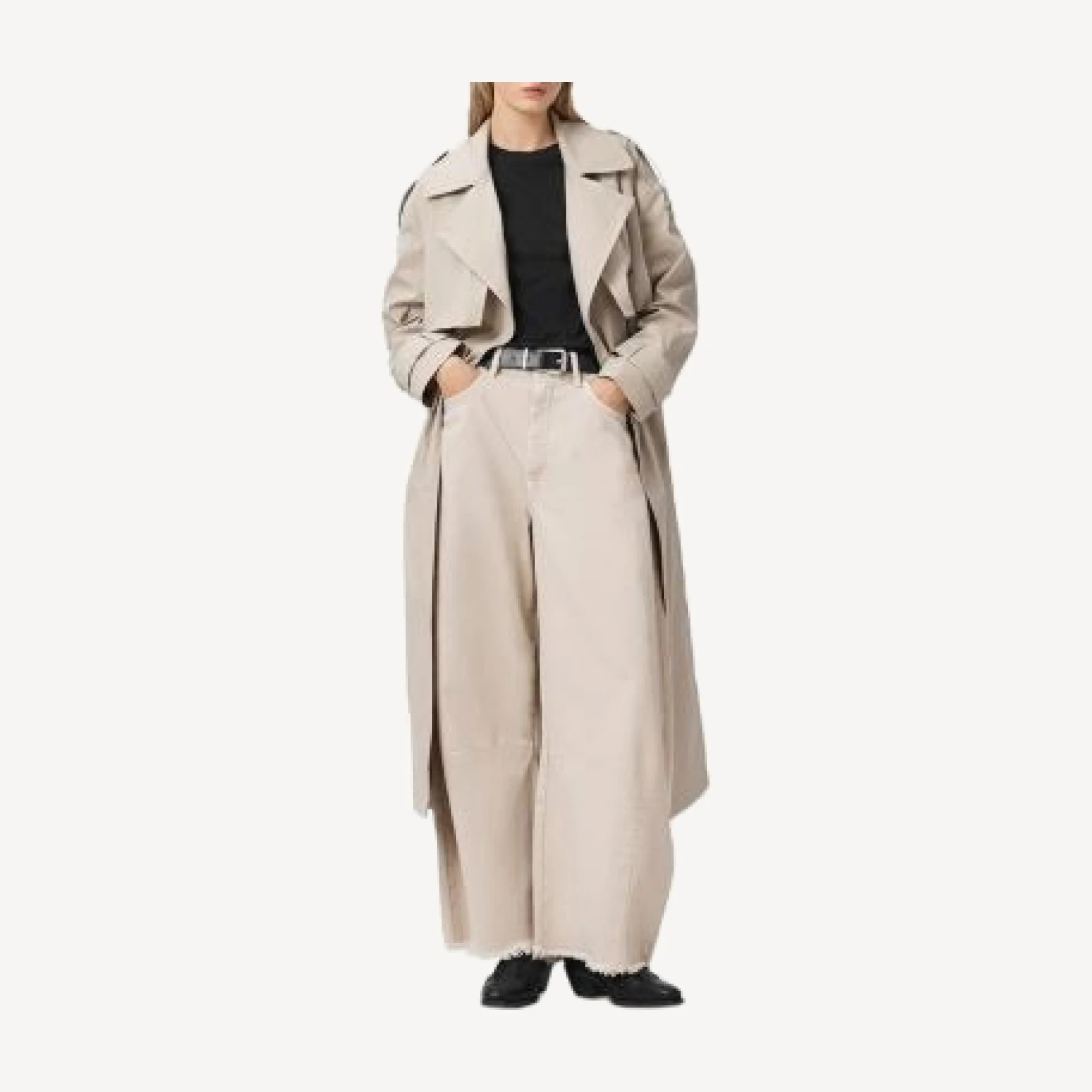 Allsaints Linnie Lib Trench Coat