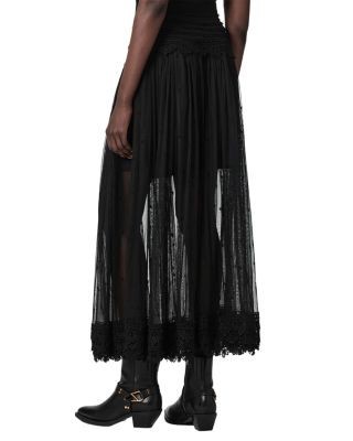 Allsaints Trixie Lace Skirt