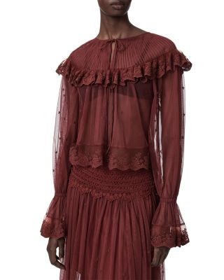 Allsaints Trixie Lace Top