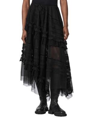 Allsaints Jen Textile Skirt