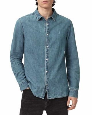 Allsaints Gleason Denim Shirt