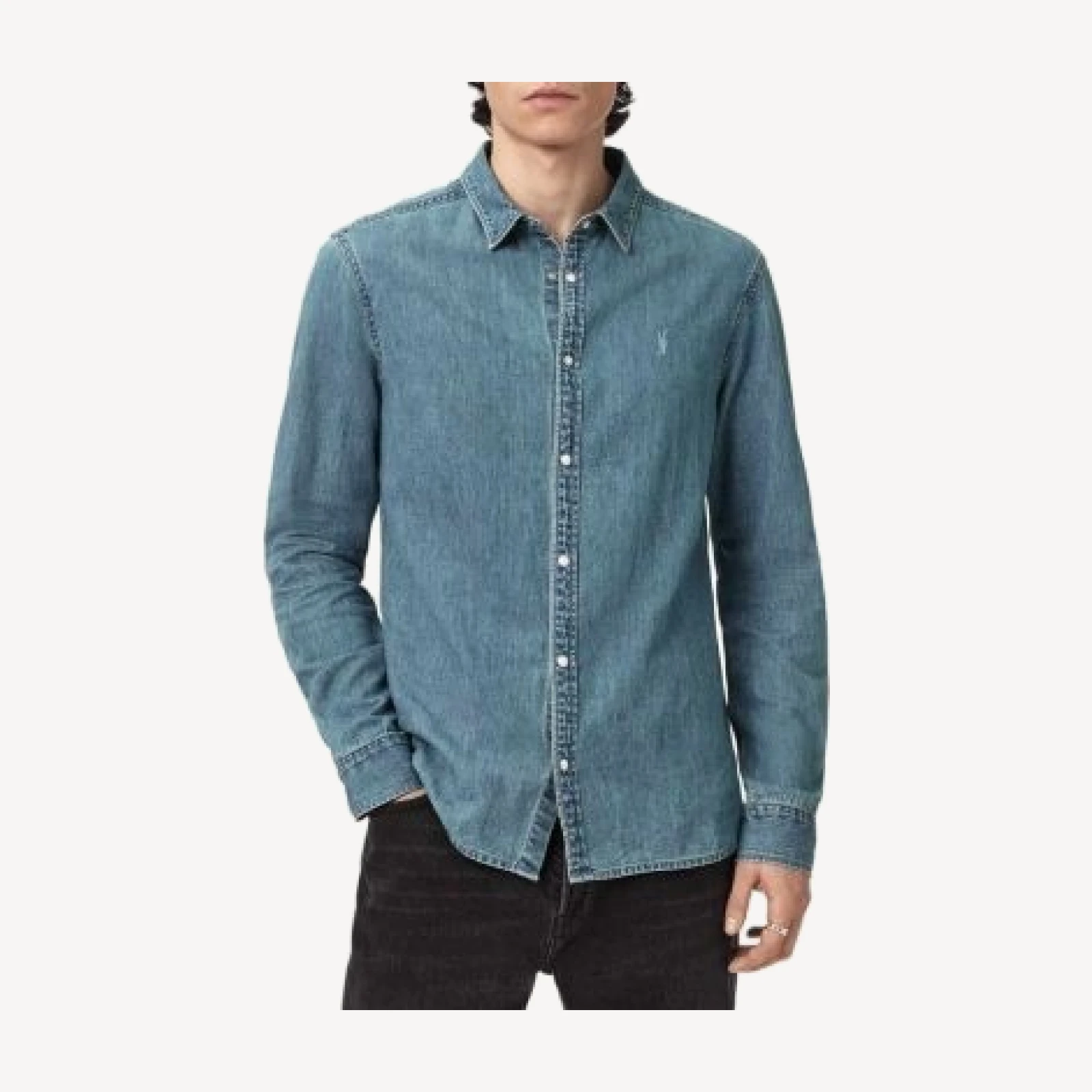 Allsaints Gleason Denim Shirt