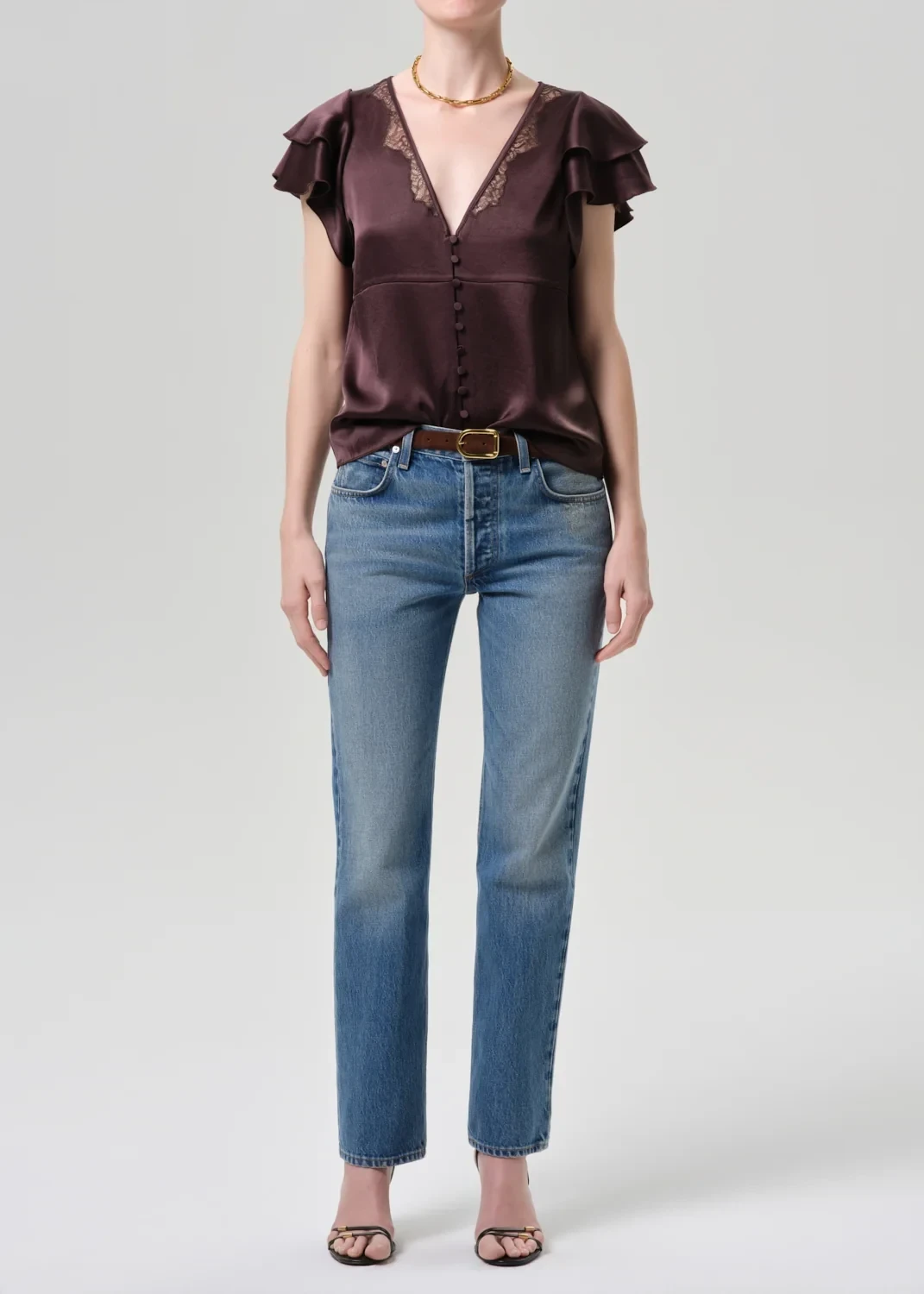 Savannah Cigarette Jean in Patina