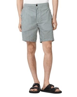 Allsaints Chopin Straight Fit 6.3 Stripe Shorts