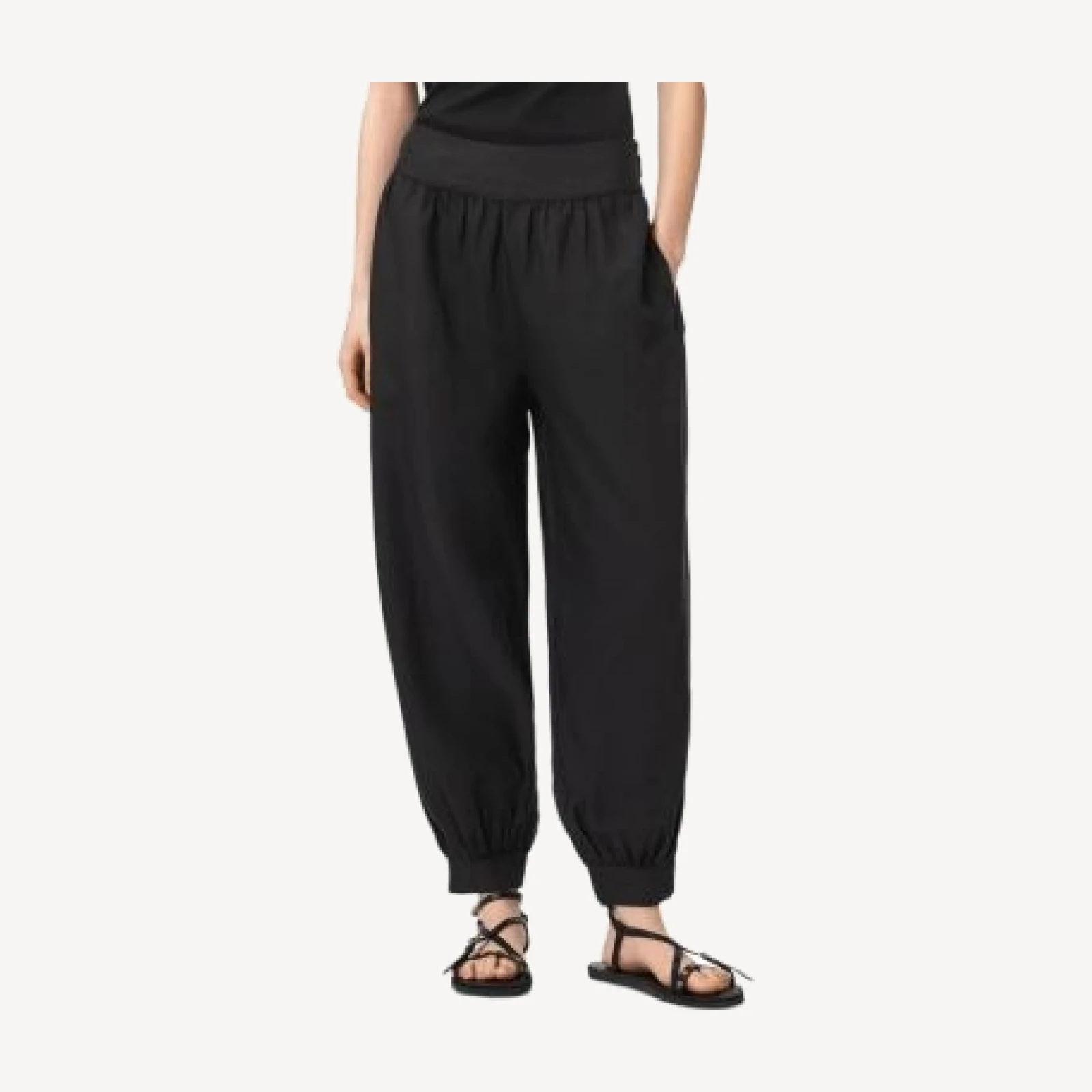 Allsaints Harrie Adjustable Hem Pants