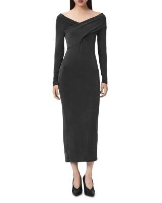 Allsaints Delta Cupro Dress