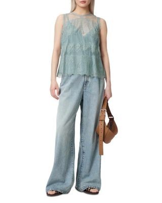 Allsaints Clara Lace Top