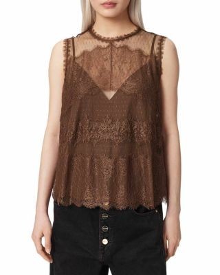 Allsaints Clara Lace Top