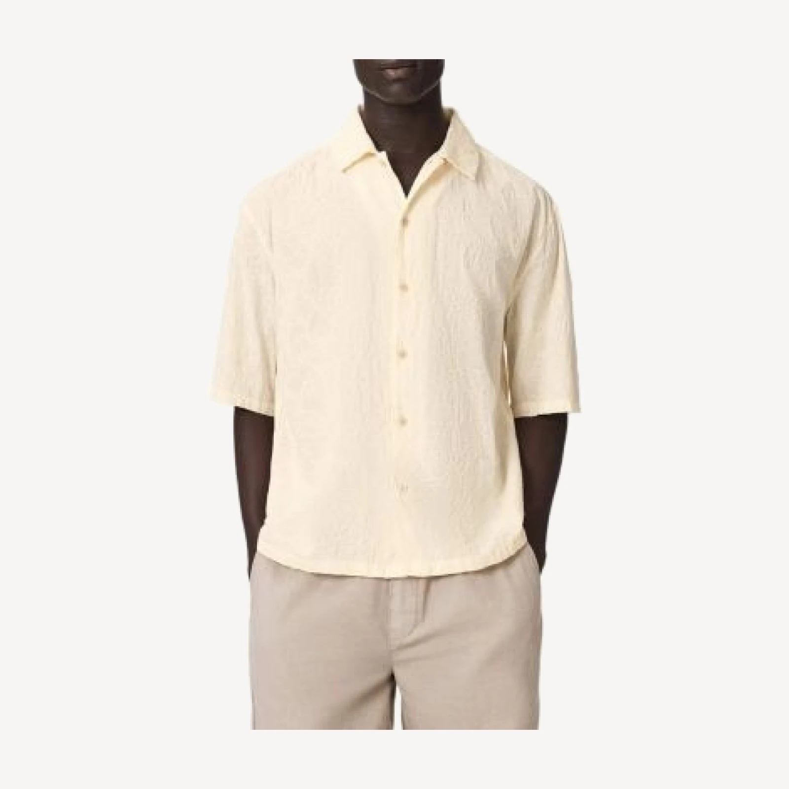 Allsaints Cenizo Cotton Short Sleeve Shirt