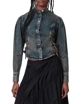 Allsaints Evanna Denim Shirt