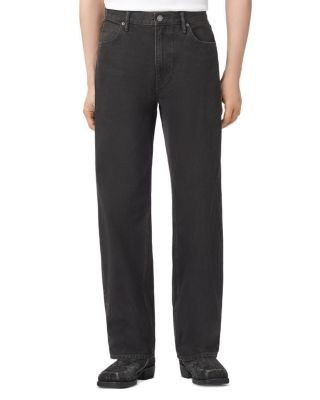 Allsaints Mullen Cotton Loose Fit 31.5 Jeans in Overdyed Brown