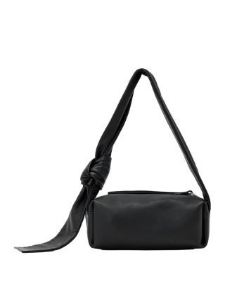 Allsaints Effie Knot Leather Shoulder Bag