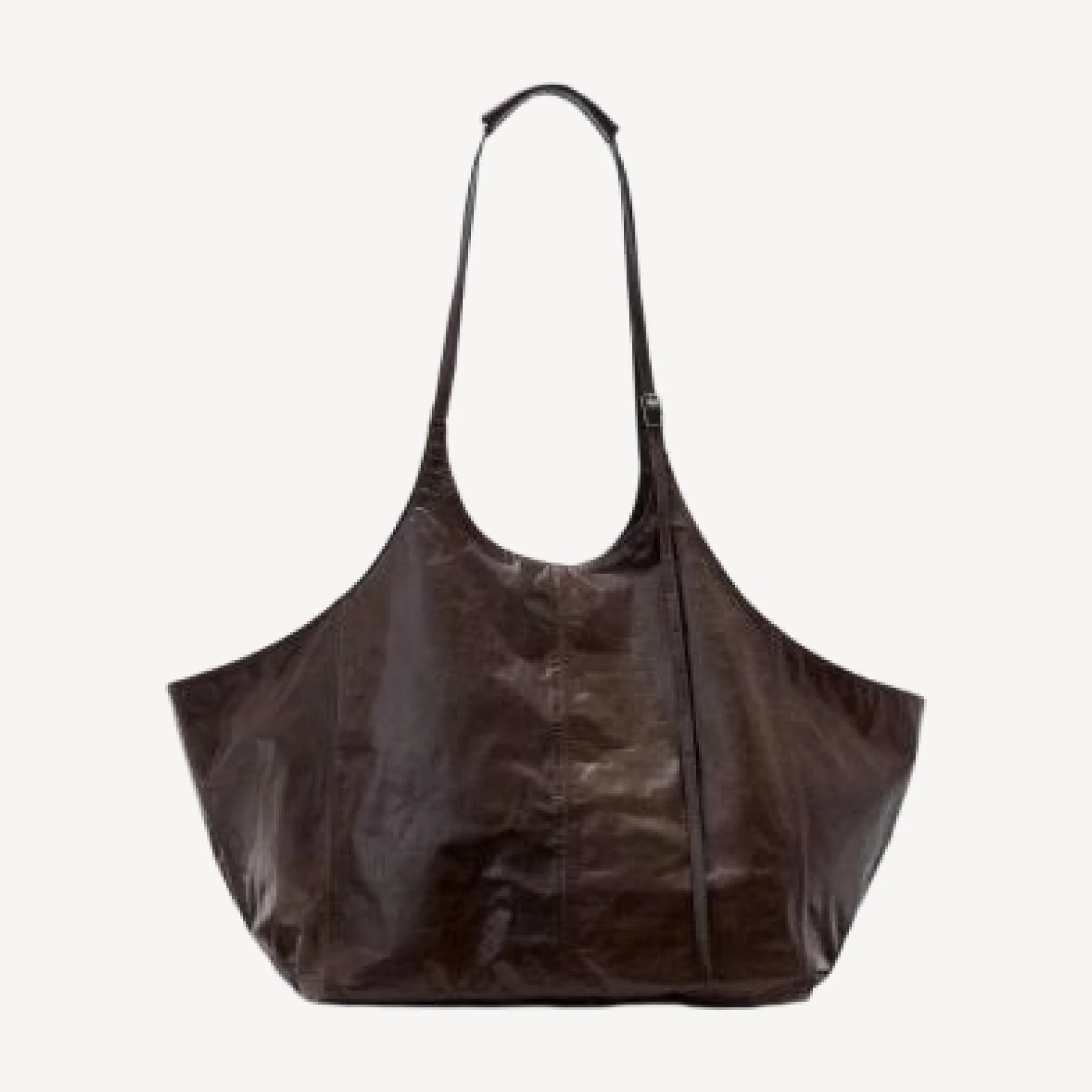 Allsaints Siloh East/West Leather Tote
