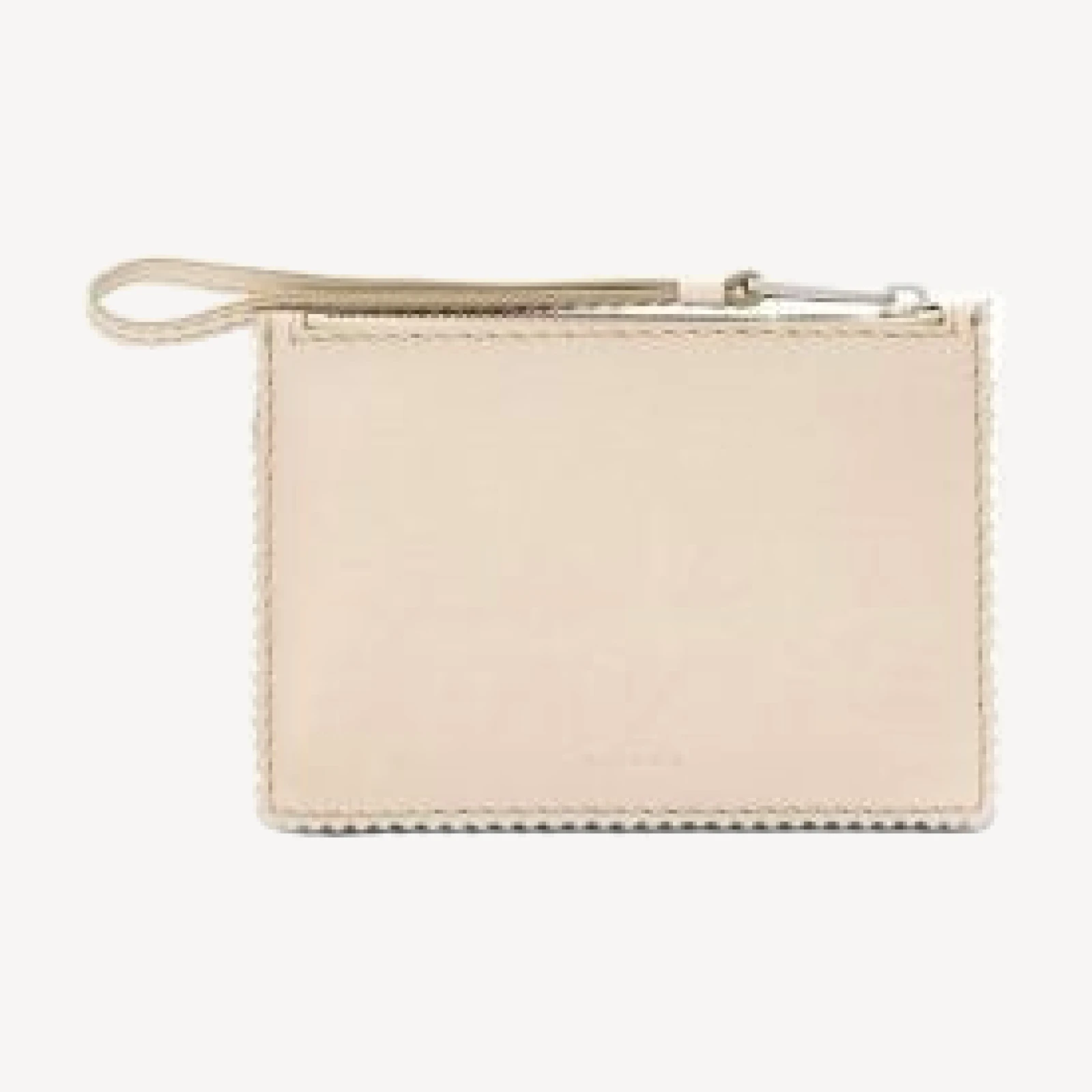 Allsaints Siloh Mini Leather Wristlet Pouch