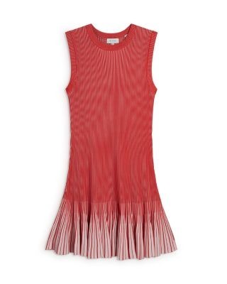 Ted Baker Lilyo Textured Striped Flippy Skirt Dress