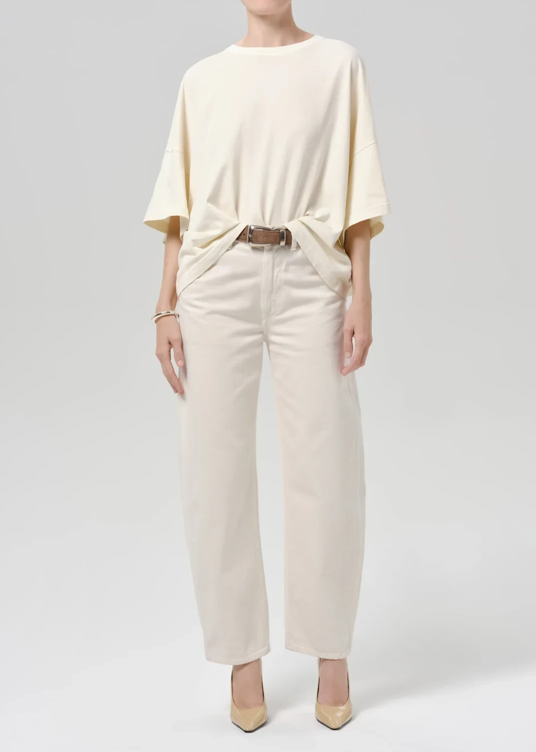 Miro Full Length Deck Pant in Almond