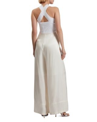Ted Baker Baiblu Halter Neck Knit Jumpsuit